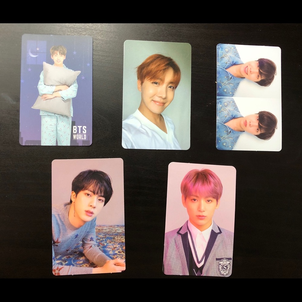 BTS PHOTO CARDS (authentic)